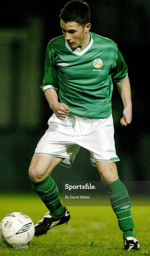 2 February 2004; David Connolly, Ireland U-15. Ireland U-15 v Wales U-15, Whitehall, Dublin. Picture credit; David Maher / SPORTSFILE