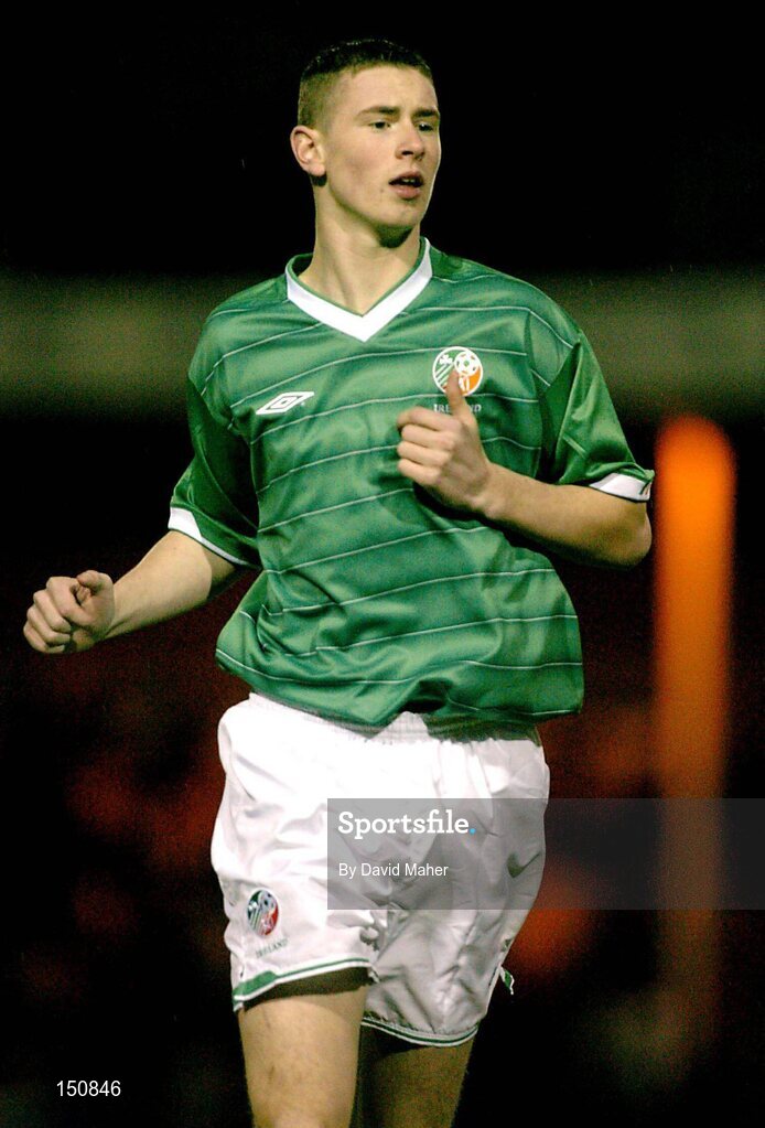 2 February 2004; Gary Breen, Ireland U-15. Ireland U-15 v Wales U-15, Whitehall, Dublin. Picture credit; David Maher / SPORTSFILE