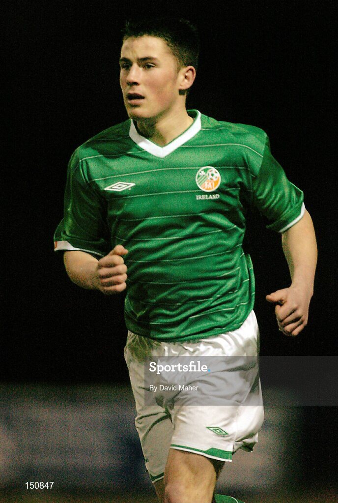 2 February 2004; David Connolly, Ireland U-15. Ireland U-15 v Wales U-15, Whitehall, Dublin. Picture credit; David Maher / SPORTSFILE