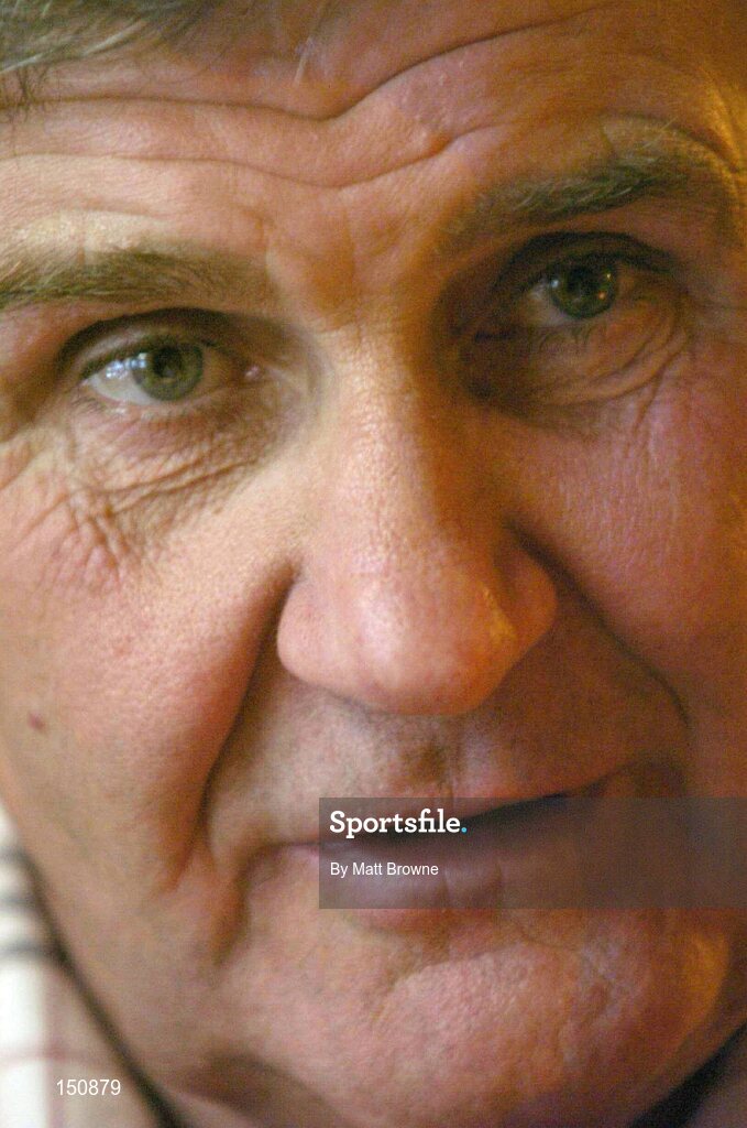 27 January 2004; Mick O'Dwyer, Laois football manager. Portlaoise, Co. Laois. Picture credit; Matt Browne / SPORTSFILE *EDI*