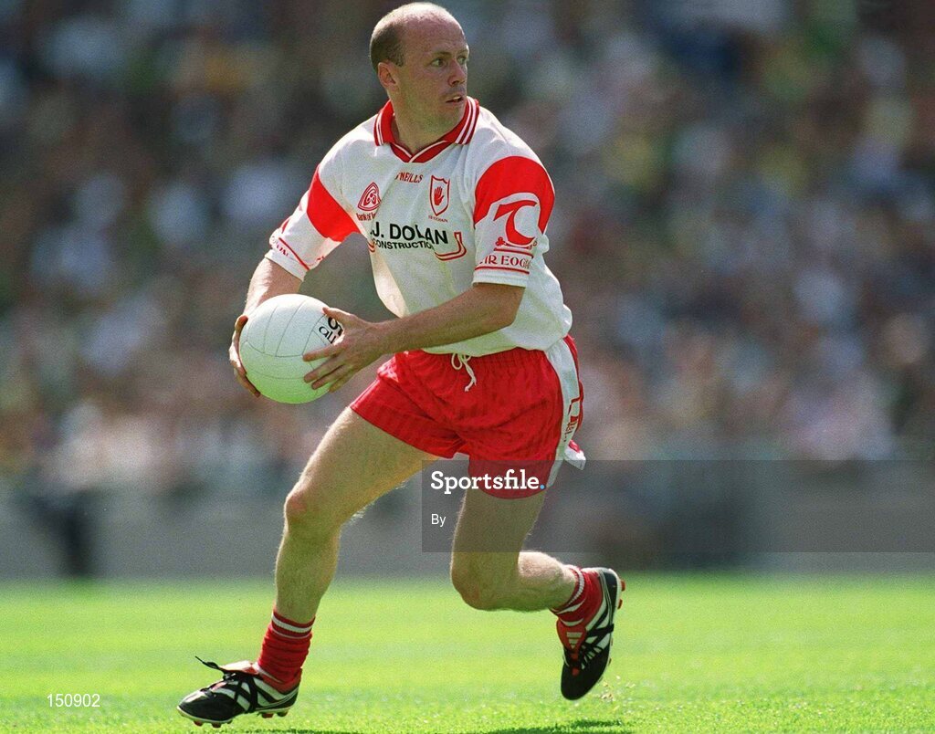 21 July 2002; Peter Canavan, Tyrone. Football. Picture credit; Brian Lawless / SPORTSFILE