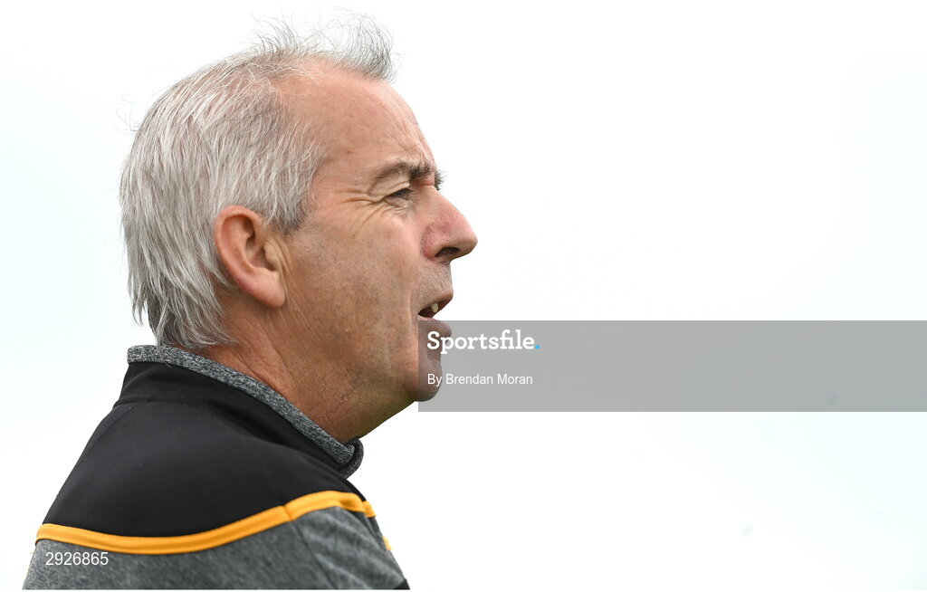 1 September 2024; Dr Crokes manager Pat O'Shea during the Kerry Senior Club Football Championship final between Dingle and Dr Crokes at Austin Stacks Park in Tralee, Kerry. Photo by Brendan Moran/Sportsfile