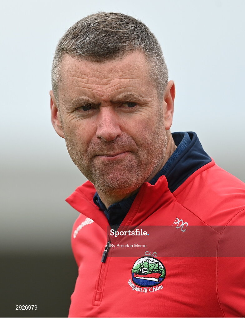 1 September 2024; Dingle manager Pádraig Corcoran during the Kerry Senior Club Football Championship final between Dingle and Dr Crokes at Austin Stacks Park in Tralee, Kerry. Photo by Brendan Moran/Sportsfile