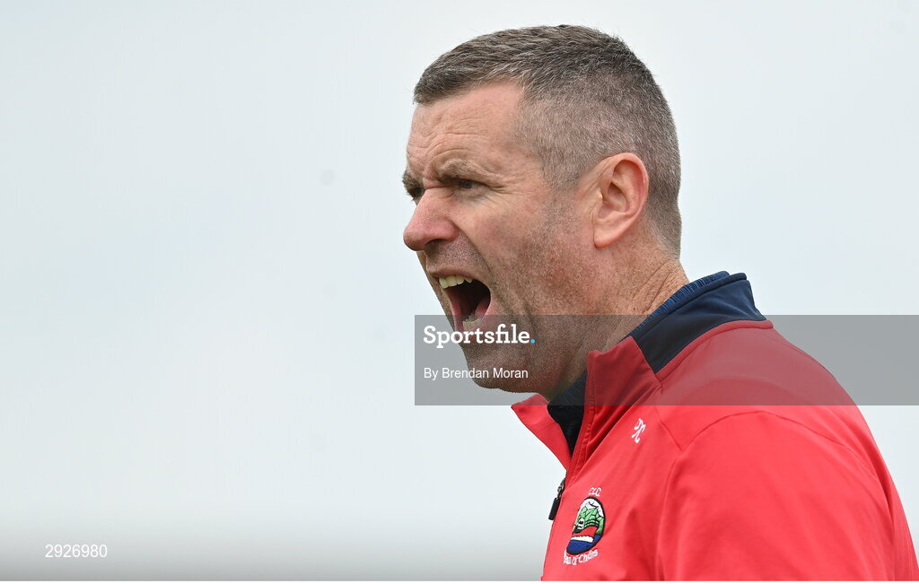 1 September 2024;  Dingle manager Pádraig Corcoran during the Kerry Senior Club Football Championship final between Dingle and Dr Crokes at Austin Stacks Park in Tralee, Kerry. Photo by Brendan Moran/Sportsfile