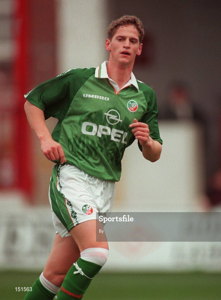 17 March 1997; Dominic Foley, Republic of Ireland 'B', Friendly B International, Republic of Ireland B v National League XI, Tolka Park, Dublin. Picture credit; David Maher / SPORTSFILE