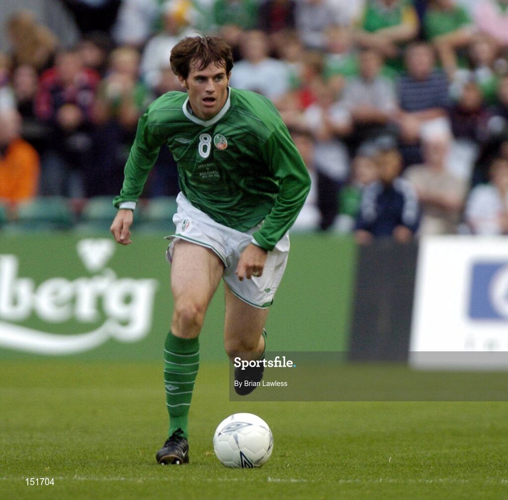 18 August 2004; Kevin Kilbane, Republic of Ireland. International Friendly, Republic of Ireland v Bulgaria, Lansdowne Road, Dublin. Picture credit; Brian Lawless / SPORTSFILE