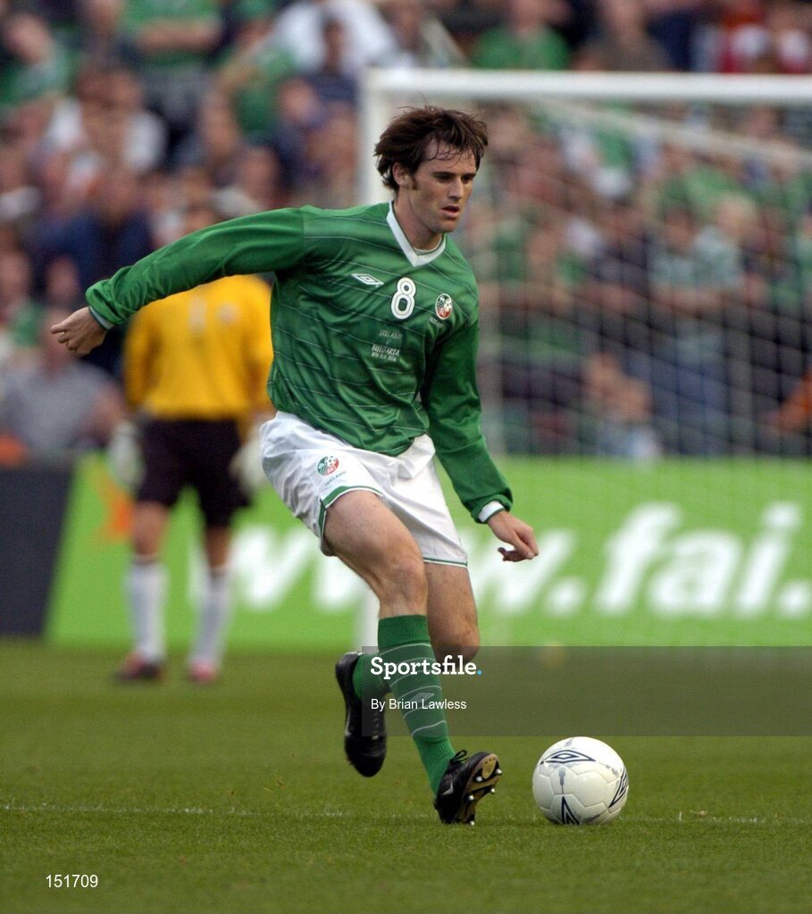 18 August 2004; Kevin Kilbane, Republic of Ireland. International Friendly, Republic of Ireland v Bulgaria, Lansdowne Road, Dublin. Picture credit; Brian Lawless / SPORTSFILE