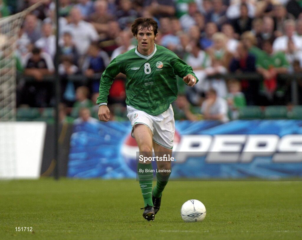 18 August 2004; Kevin Kilbane, Republic of Ireland. International Friendly, Republic of Ireland v Bulgaria, Lansdowne Road, Dublin. Picture credit; Brian Lawless / SPORTSFILE