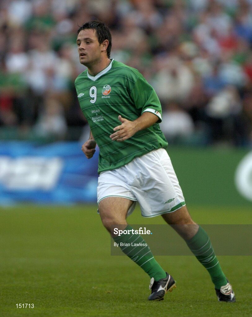 18 August 2004; Andy Reid, Republic of Ireland. International Friendly, Republic of Ireland v Bulgaria, Lansdowne Road, Dublin. Picture credit; Brian Lawless / SPORTSFILE