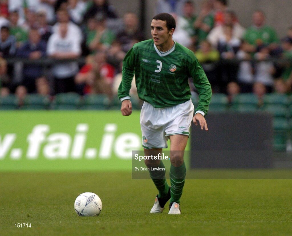 18 August 2004; John O'Shea, Republic of Ireland. International Friendly, Republic of Ireland v Bulgaria, Lansdowne Road, Dublin. Picture credit; Brian Lawless / SPORTSFILE