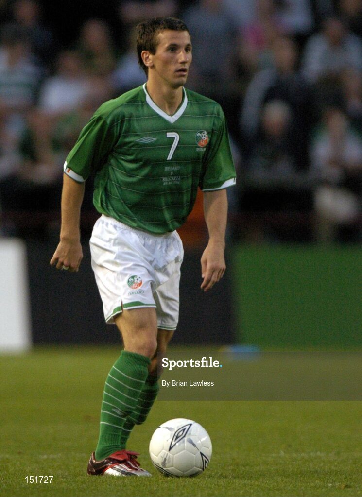 18 August 2004; Liam Miller, Republic of Ireland. International Friendly, Republic of Ireland v Bulgaria, Lansdowne Road, Dublin. Picture credit; Brian Lawless / SPORTSFILE