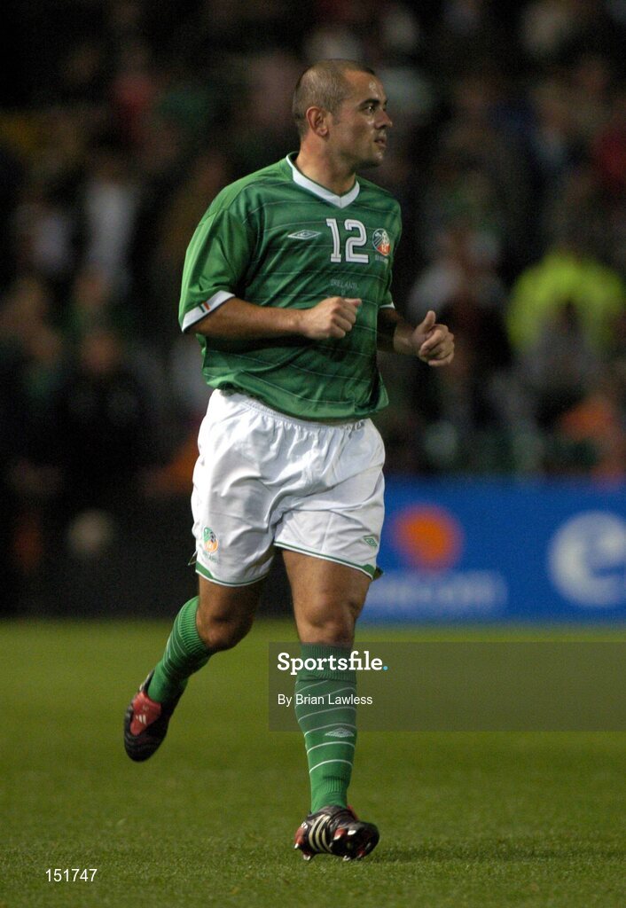 18 August 2004; Stephen Carr, Republic of Ireland. International Friendly, Republic of Ireland v Bulgaria, Lansdowne Road, Dublin. Picture credit; Brian Lawless / SPORTSFILE