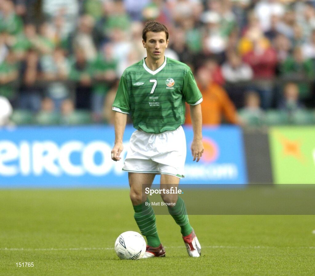 18 August 2004; Liam Miller, Republic of Ireland. International Friendly, Republic of Ireland v Bulgaria, Lansdowne Road, Dublin. Picture credit; Matt Browne / SPORTSFILE