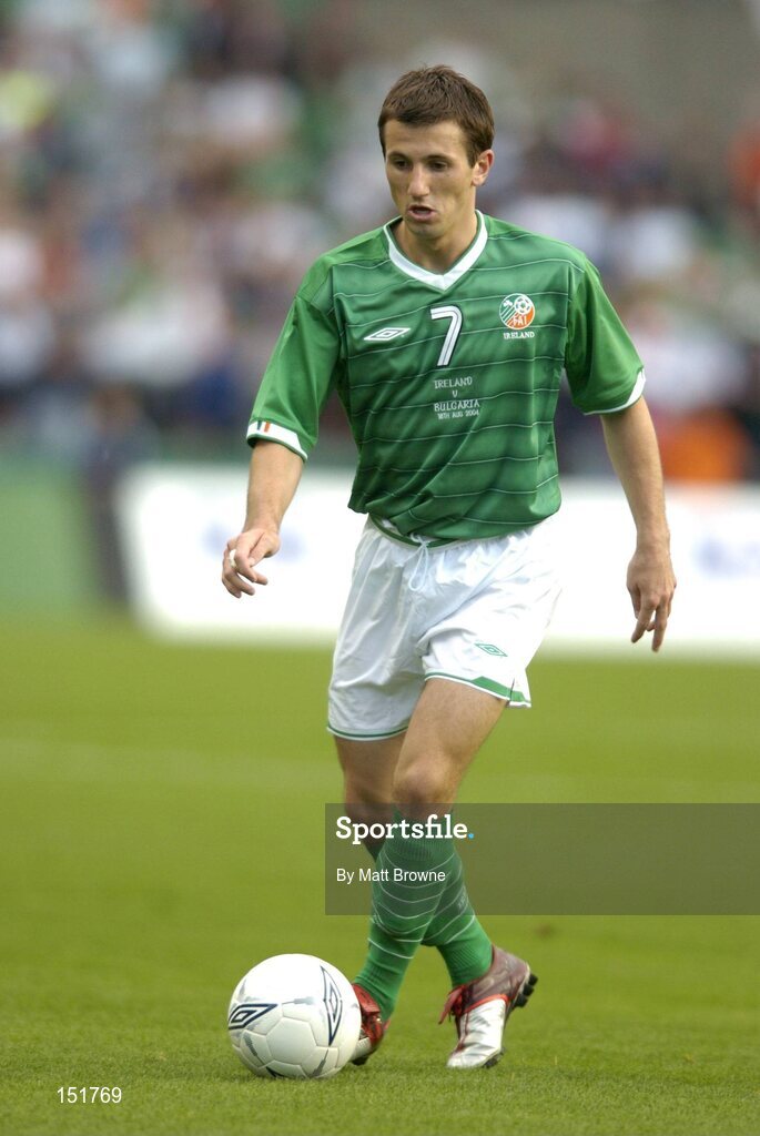 18 August 2004; Liam Miller, Republic of Ireland. International Friendly, Republic of Ireland v Bulgaria, Lansdowne Road, Dublin. Picture credit; Matt Browne / SPORTSFILE
