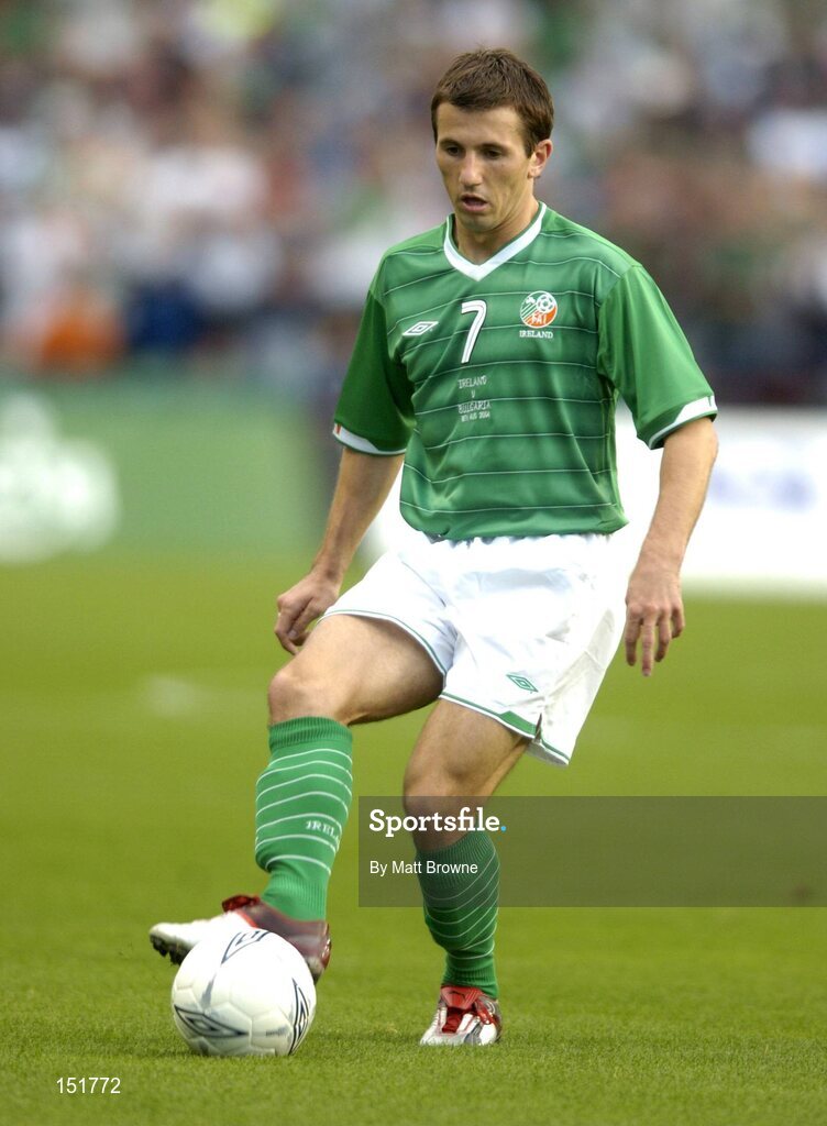 18 August 2004; Liam Miller, Republic of Ireland. International Friendly, Republic of Ireland v Bulgaria, Lansdowne Road, Dublin. Picture credit; Matt Browne / SPORTSFILE
