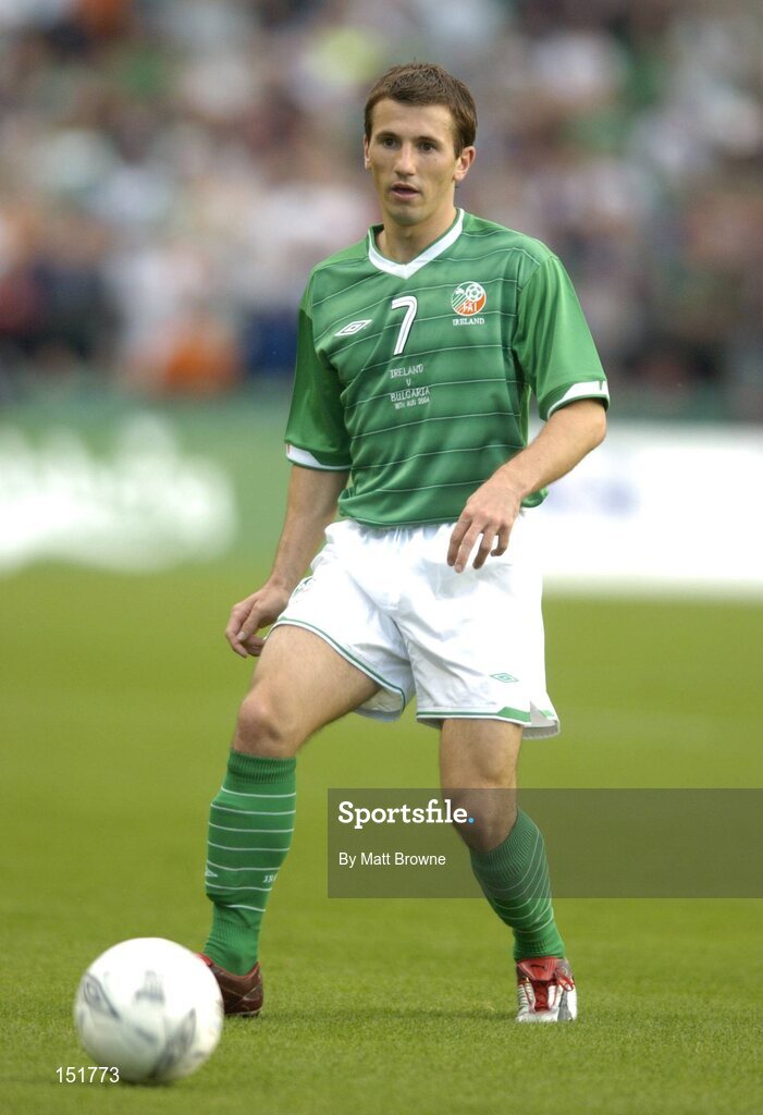 18 August 2004; Liam Miller, Republic of Ireland. International Friendly, Republic of Ireland v Bulgaria, Lansdowne Road, Dublin. Picture credit; Matt Browne / SPORTSFILE