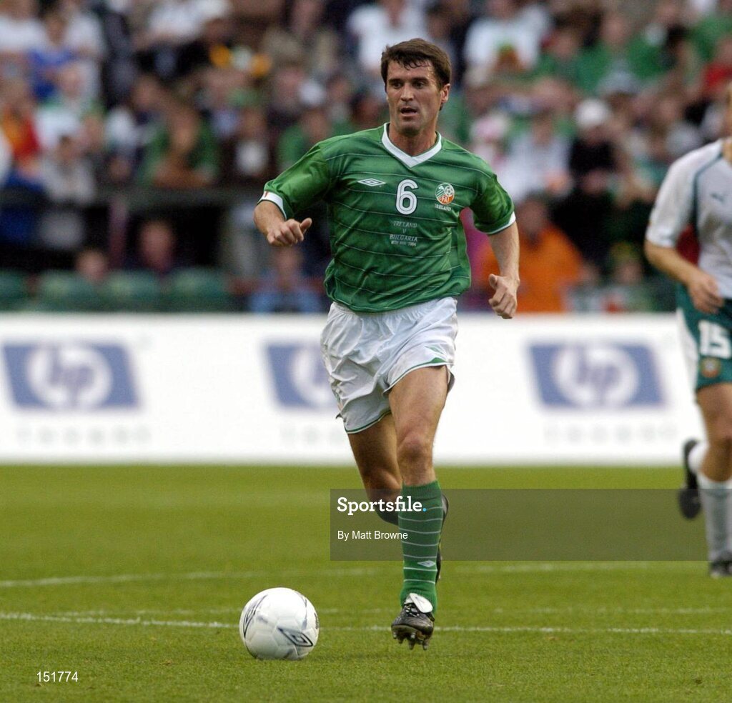 18 August 2004; Roy Keane, Republic of Ireland. International Friendly, Republic of Ireland v Bulgaria, Lansdowne Road, Dublin. Picture credit; Matt Browne / SPORTSFILE