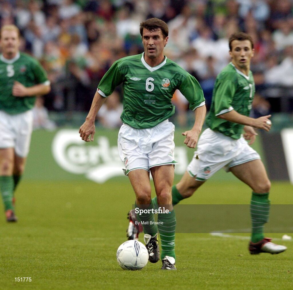 18 August 2004; Roy Keane, Republic of Ireland. International Friendly, Republic of Ireland v Bulgaria, Lansdowne Road, Dublin. Picture credit; Matt Browne / SPORTSFILE