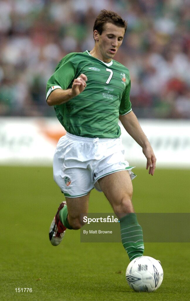 18 August 2004; Liam Miller, Republic of Ireland. International Friendly, Republic of Ireland v Bulgaria, Lansdowne Road, Dublin. Picture credit; Matt Browne / SPORTSFILE