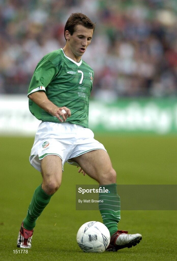 18 August 2004; Liam Miller, Republic of Ireland. International Friendly, Republic of Ireland v Bulgaria, Lansdowne Road, Dublin. Picture credit; Matt Browne / SPORTSFILE