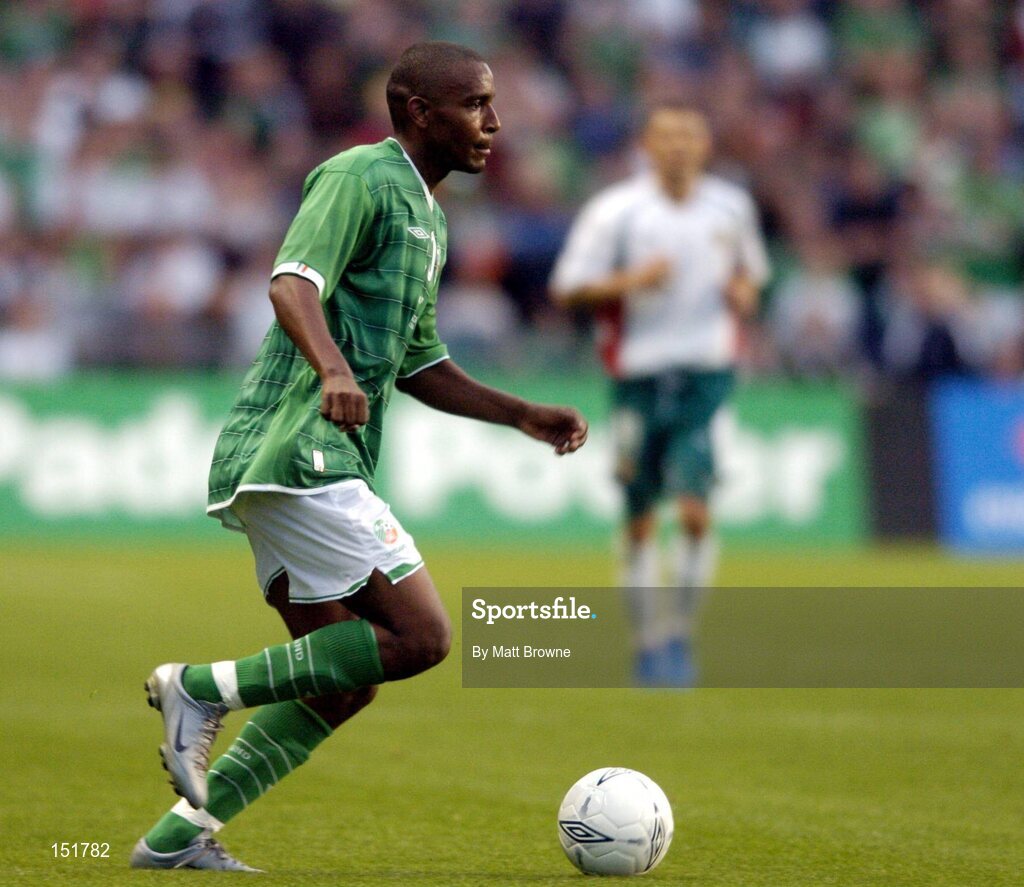 18 August 2004; Clinton Morrisson, Republic of Ireland. International Friendly, Republic of Ireland v Bulgaria, Lansdowne Road, Dublin. Picture credit; Matt Browne / SPORTSFILE