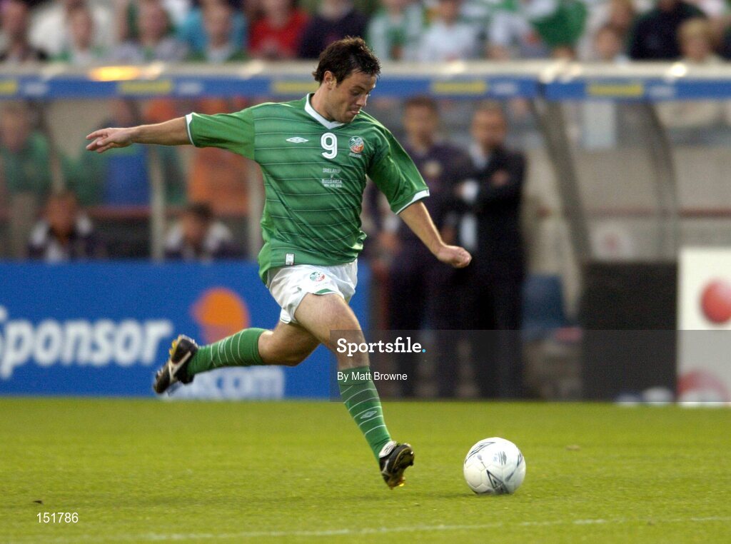 18 August 2004; Andy Reid, Republic of Ireland. International Friendly, Republic of Ireland v Bulgaria, Lansdowne Road, Dublin. Picture credit; Matt Browne / SPORTSFILE