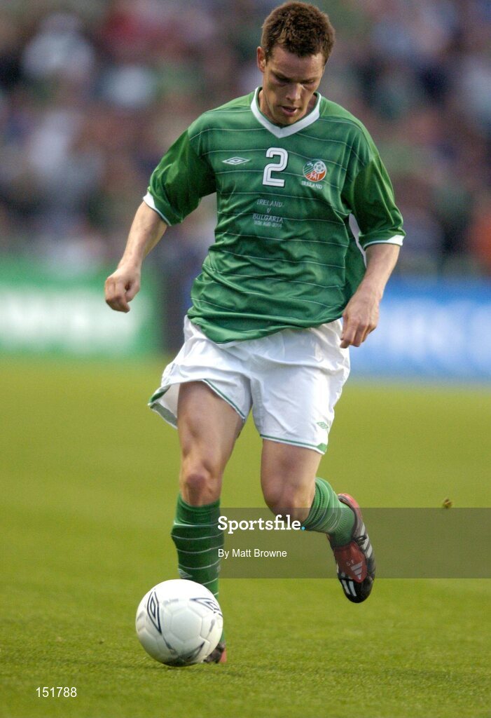 18 August 2004; Steve Finnan, Republic of Ireland. International Friendly, Republic of Ireland v Bulgaria, Lansdowne Road, Dublin. Picture credit; Matt Browne / SPORTSFILE