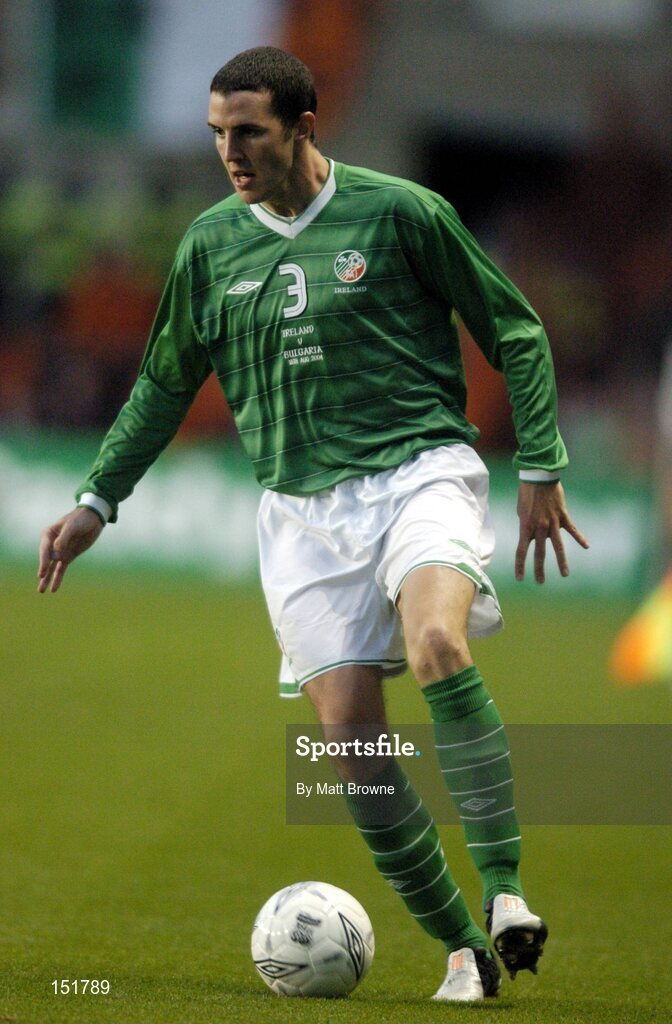 18 August 2004; John O'Shea, Republic of Ireland. International Friendly, Republic of Ireland v Bulgaria, Lansdowne Road, Dublin. Picture credit; Matt Browne / SPORTSFILE
