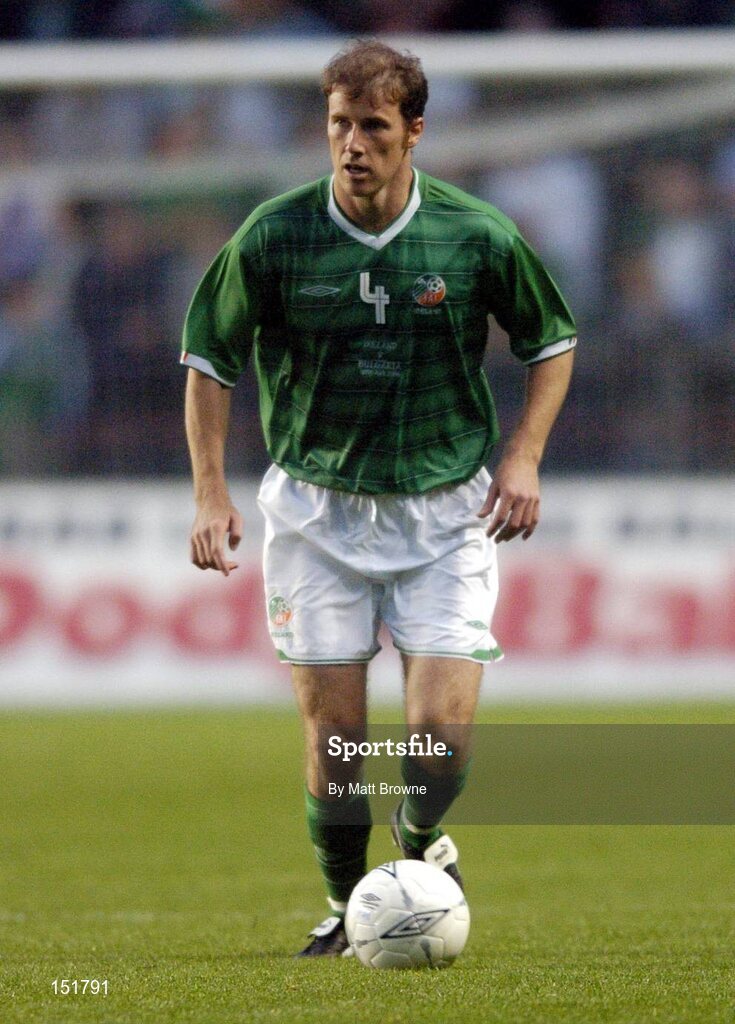 18 August 2004; Kenny Cunningham, Republic of Ireland. International Friendly, Republic of Ireland v Bulgaria, Lansdowne Road, Dublin. Picture credit; Matt Browne / SPORTSFILE
