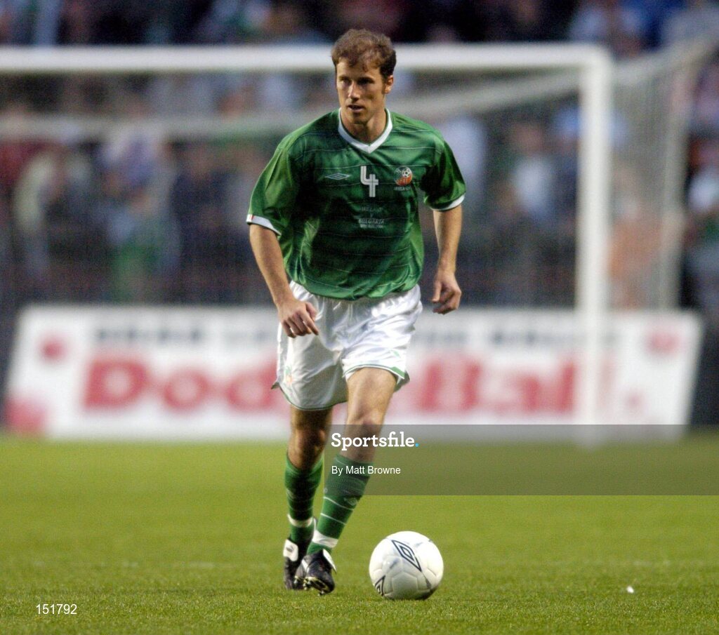 18 August 2004; Kenny Cunningham, Republic of Ireland. International Friendly, Republic of Ireland v Bulgaria, Lansdowne Road, Dublin. Picture credit; Matt Browne / SPORTSFILE