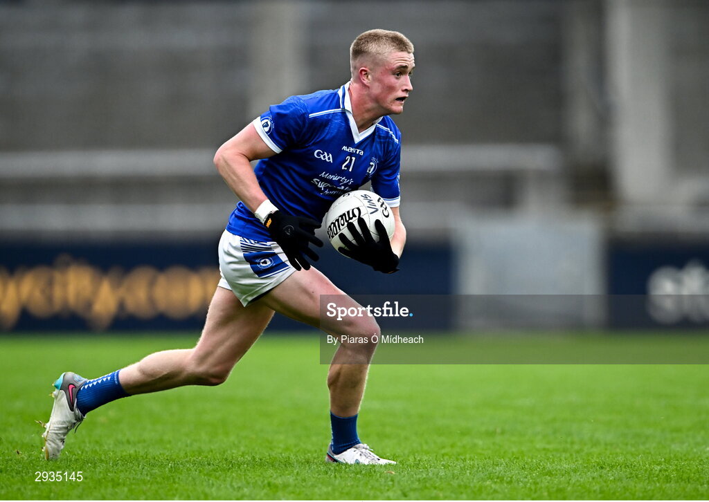 8 September 2024; Paddy Kelly of Skerries Harps during the Dublin County Senior 1 Club Football Championship Group 4 match between Skerries Harps and St Vincent's at Parnell Park in Dublin. Photo by Piaras Ó Mídheach/Sportsfile
