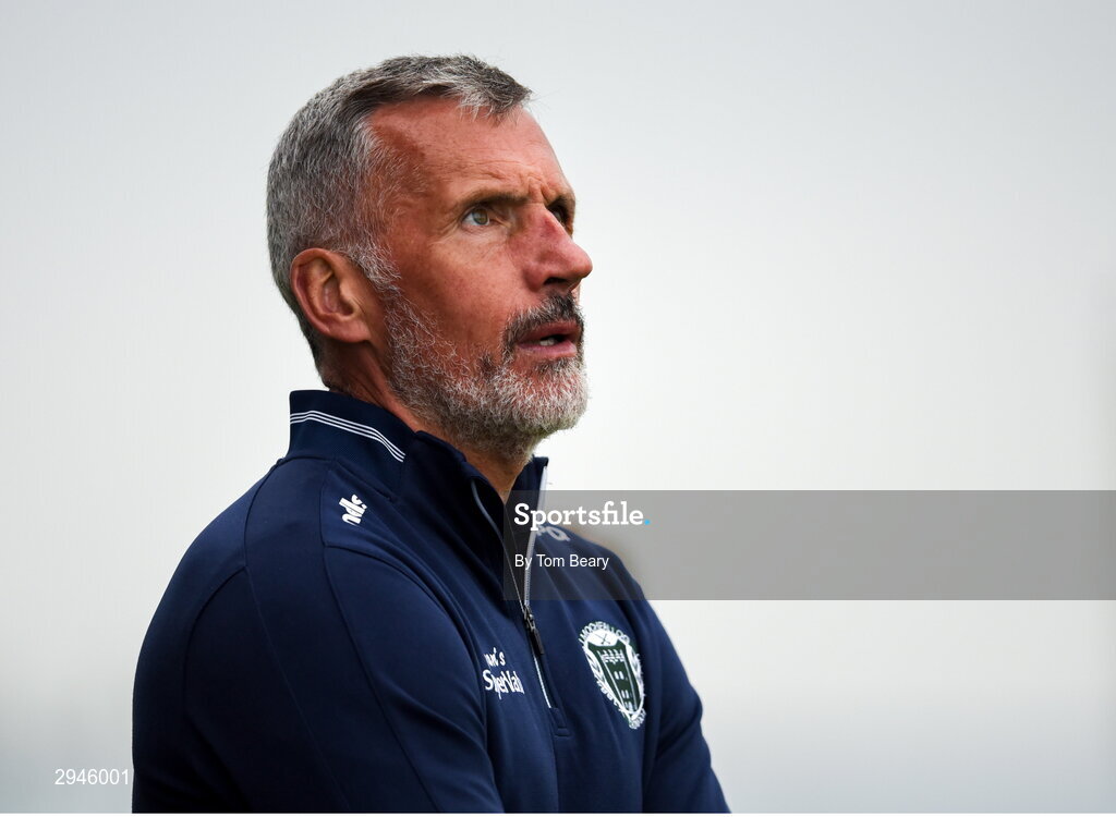 22 September 2024; Kilmallock manager Peter Queally during the Limerick County Senior Club Hurling Championship Group 1 match between Patrickswell and Kilmallock at Mick Neville Park in Rathkeale, Limerick. Photo by Tom Beary/Sportsfile
