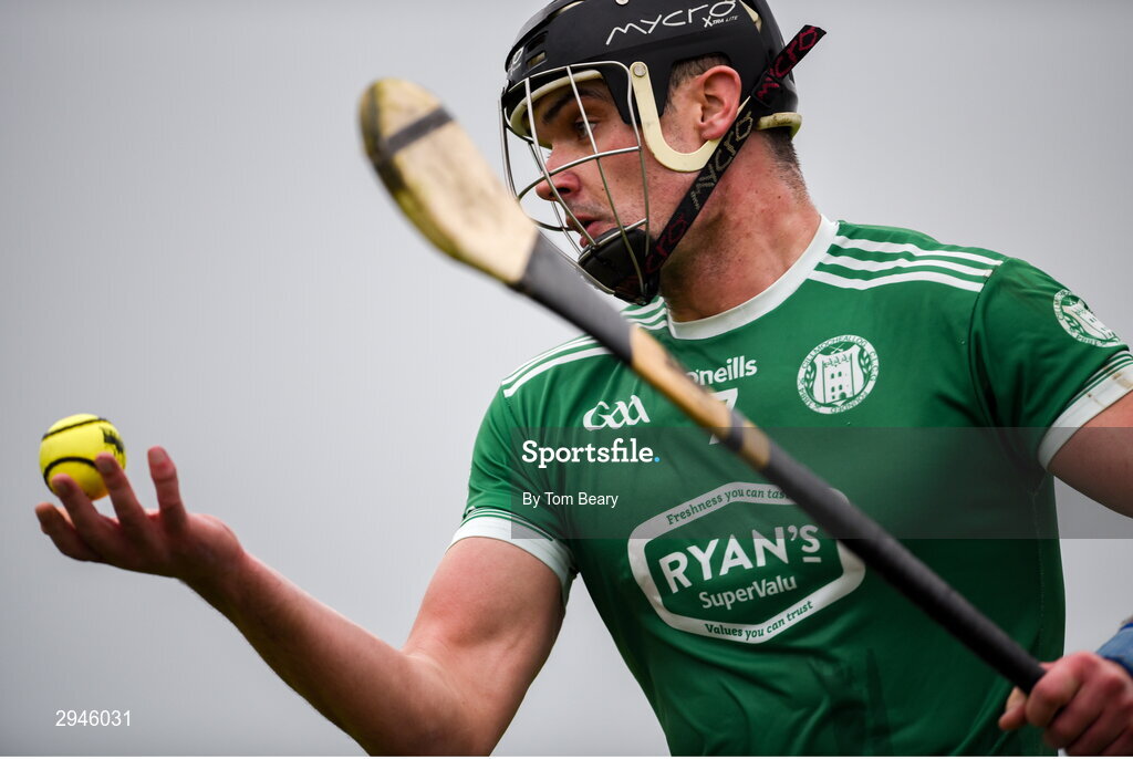 22 September 2024; Paddy O'Loughlin of Kilmallock during the Limerick County Senior Club Hurling Championship Group 1 match between Patrickswell and Kilmallock at Mick Neville Park in Rathkeale, Limerick. Photo by Tom Beary/Sportsfile