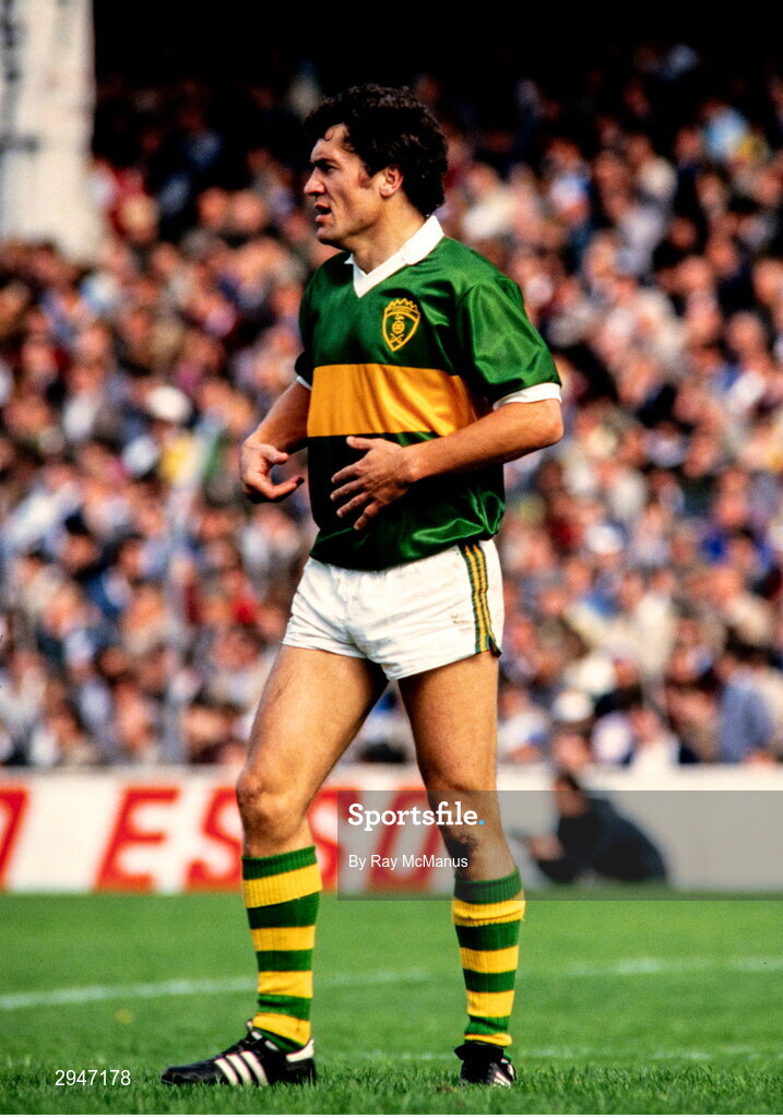 11 August 1985; Ger Power of Kerry during the All-Ireland Senior Football Championship semi-final match between Kerry and Monaghan at Croke Park in Dublin. Photo by Ray McManus/Sportsfile