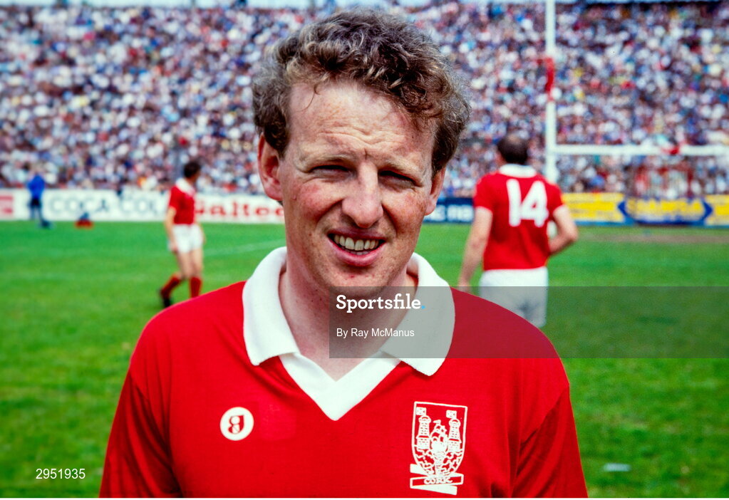 26 July 1987; John Cleary of Cork prior to the Munster Senior Football Championship Final between Cork and Kerry at Páirc Ui Chaoimh in Cork. Photo by Ray McManus/Sportsfile