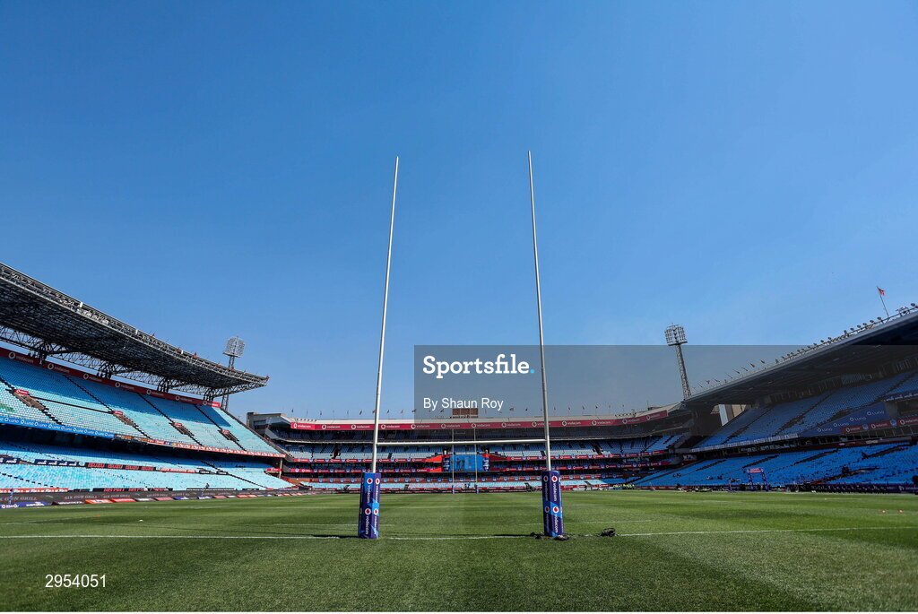 5 October 2024; A general view before the United Rugby Championship match between Vodacom Bulls and Ulster at Loftus Versfeld Stadium in Pretoria, South Africa. Photo by Shaun Roy/Sportsfile