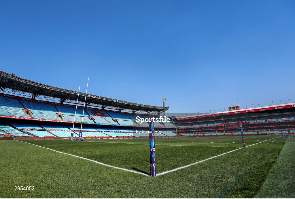 5 October 2024; A general view before the United Rugby Championship match between Vodacom Bulls and Ulster at Loftus Versfeld Stadium in Pretoria, South Africa. Photo by Shaun Roy/Sportsfile