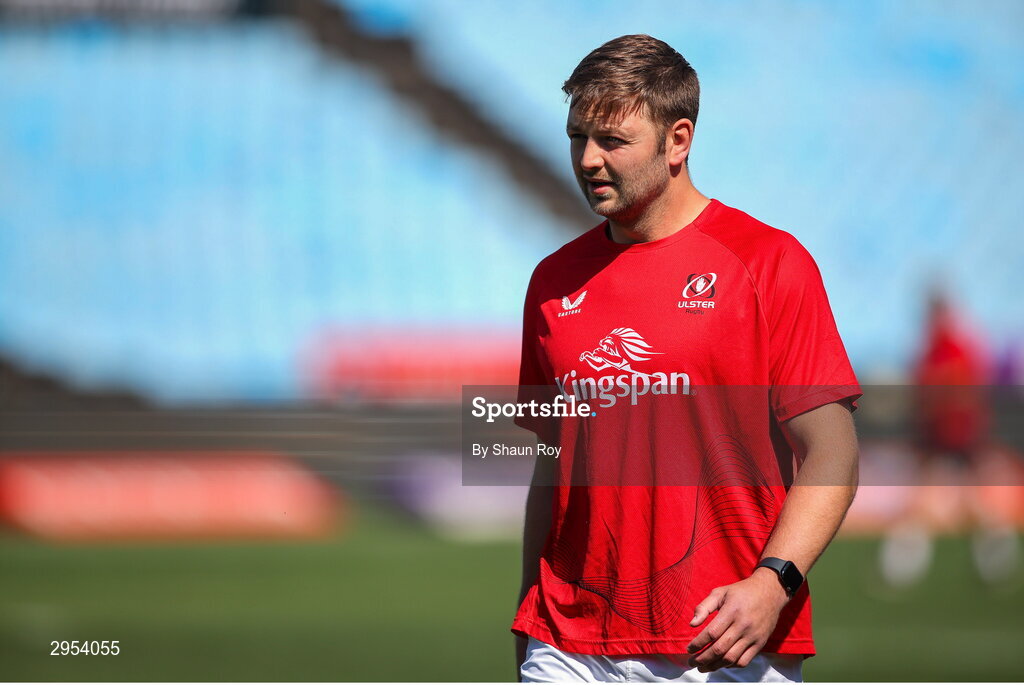 5 October 2024; Iain Henderson of Ulster before the United Rugby Championship match between Vodacom Bulls and Ulster at Loftus Versfeld Stadium in Pretoria, South Africa. Photo by Shaun Roy/Sportsfile