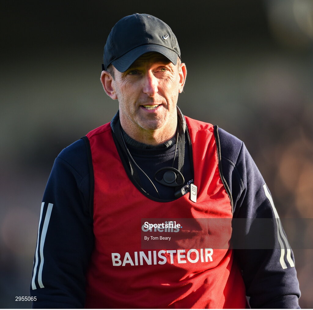 6 October 2024; Palatine joint manager Paud O'Dwyer after the Carlow County Senior Football Championship final match between Rathvilly and Palatine at Netwatch Cullen Park in Carlow. Photo by Tom Beary/Sportsfile