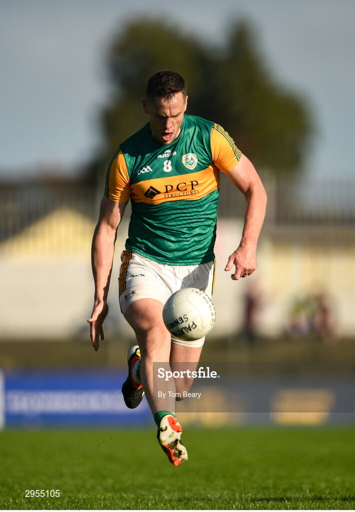 6 October 2024; Brendan Murphy of Rathvilly during the Carlow County Senior Football Championship final match between Rathvilly and Palatine at Netwatch Cullen Park in Carlow. Photo by Tom Beary/Sportsfile