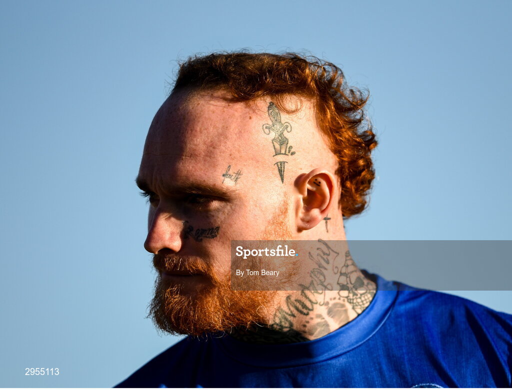 6 October 2024; Regan Murphy of Rathvilly after the Carlow County Senior Football Championship final match between Rathvilly and Palatine at Netwatch Cullen Park in Carlow. Photo by Tom Beary/Sportsfile