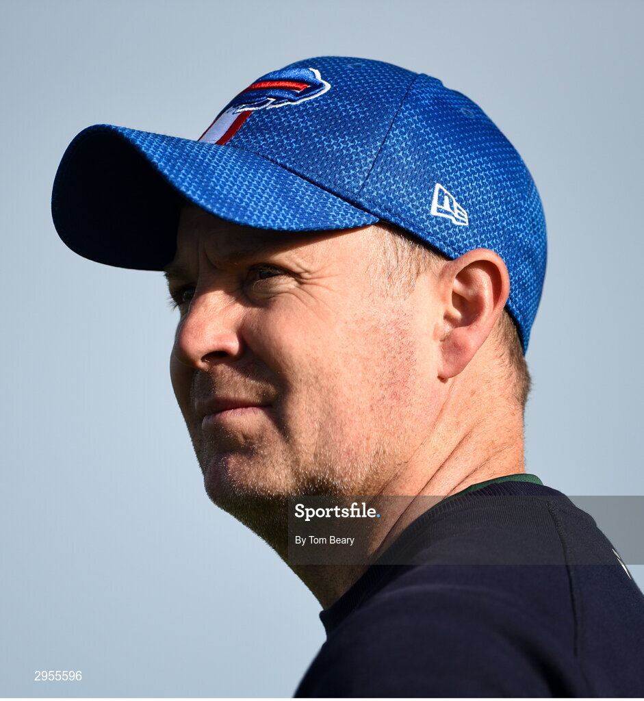 6 October 2024; Palatine joint manager Eddie McGarry before the Carlow County Senior Football Championship final match between Rathvilly and Palatine at Netwatch Cullen Park in Carlow. Photo by Tom Beary/Sportsfile