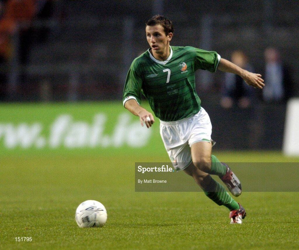 18 August 2004; Liam Miller, Republic of Ireland. International Friendly, Republic of Ireland v Bulgaria, Lansdowne Road, Dublin. Picture credit; Matt Browne / SPORTSFILE