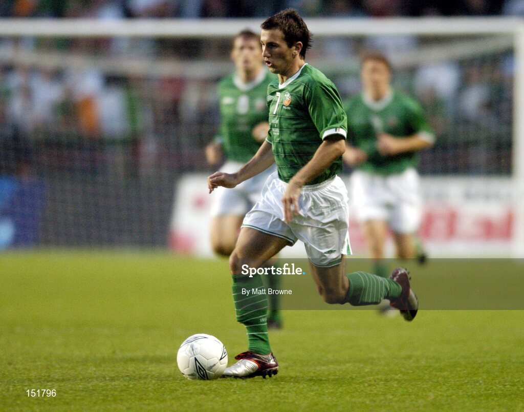 18 August 2004; Liam Miller, Republic of Ireland. International Friendly, Republic of Ireland v Bulgaria, Lansdowne Road, Dublin. Picture credit; Matt Browne / SPORTSFILE