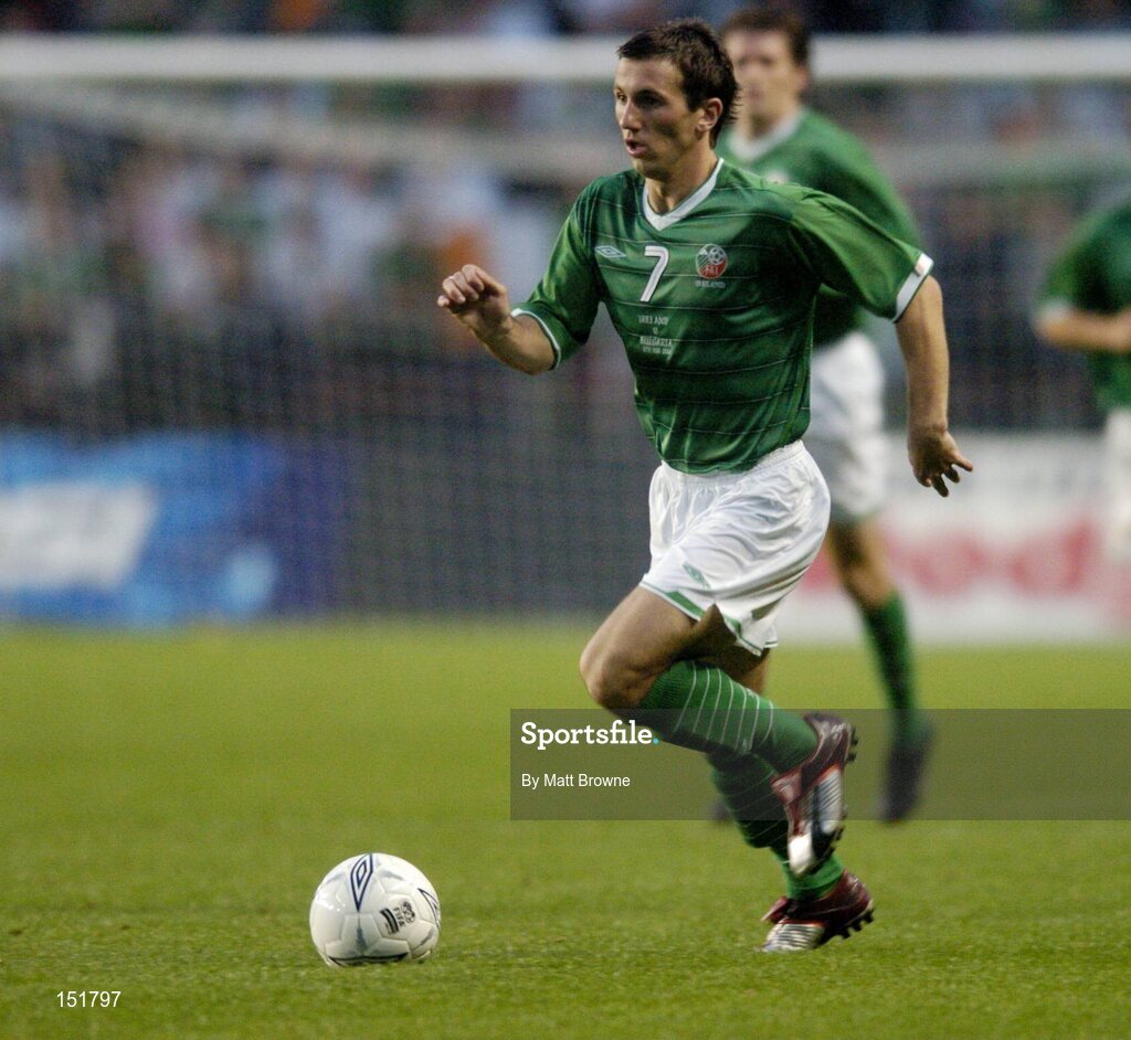 18 August 2004; Liam Miller, Republic of Ireland. International Friendly, Republic of Ireland v Bulgaria, Lansdowne Road, Dublin. Picture credit; Matt Browne / SPORTSFILE