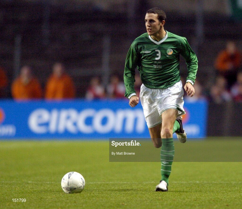 18 August 2004; John O'Shea, Republic of Ireland. International Friendly, Republic of Ireland v Bulgaria, Lansdowne Road, Dublin. Picture credit; Matt Browne / SPORTSFILE