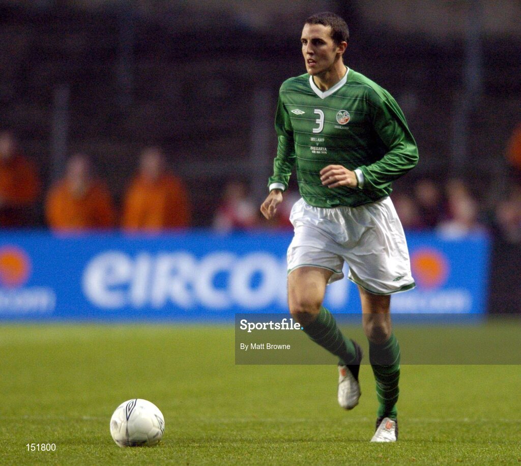 18 August 2004; John O'Shea, Republic of Ireland. International Friendly, Republic of Ireland v Bulgaria, Lansdowne Road, Dublin. Picture credit; Matt Browne / SPORTSFILE