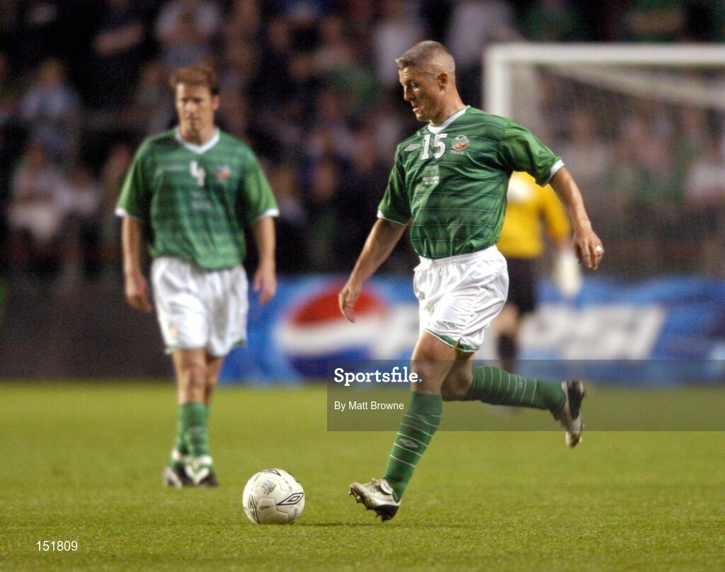 18 August 2004; Graham Barrett, Republic of Ireland. International Friendly, Republic of Ireland v Bulgaria, Lansdowne Road, Dublin. Picture credit; Matt Browne / SPORTSFILE