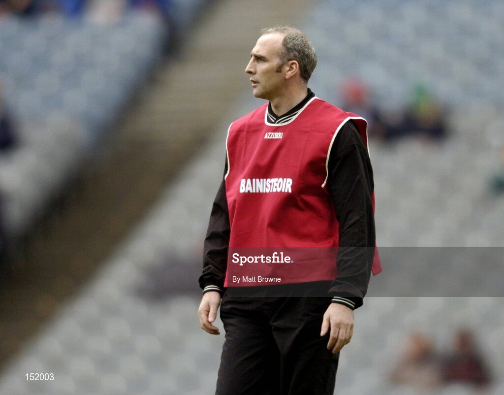 22 August 2004; Paul Durcan, Sligo manager. Tommy Murphy Cup Final, Clare v Sligo, Croke Park, Dublin. Picture credit; Matt Browne / SPORTSFILE
