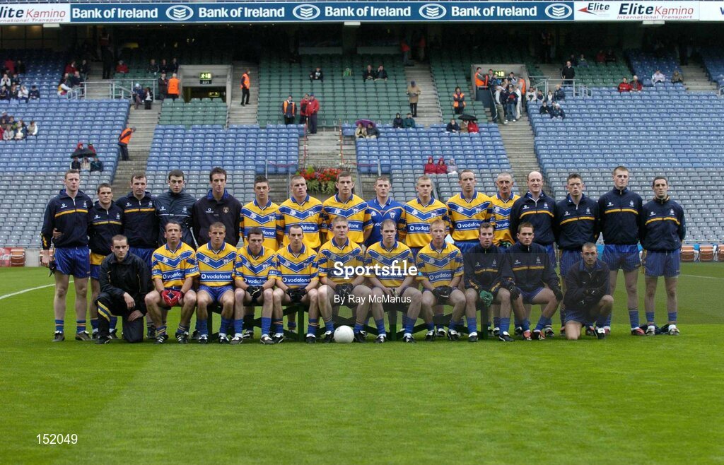 22 August 2004; The Clare squad. Tommy Murphy Cup Final, Clare v Sligo, Croke Park, Dublin. Picture credit; Ray McManus / SPORTSFILE